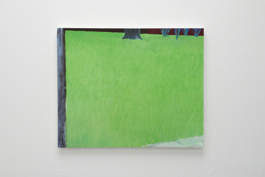 Katsuya Kobari Blue lattice and green stripes